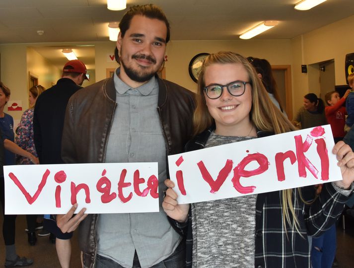 Parið Íris Björk Heiðrúnardóttir og Karl Ottesen Faurschou eru nýjir talsmenn söfnunarinnar.