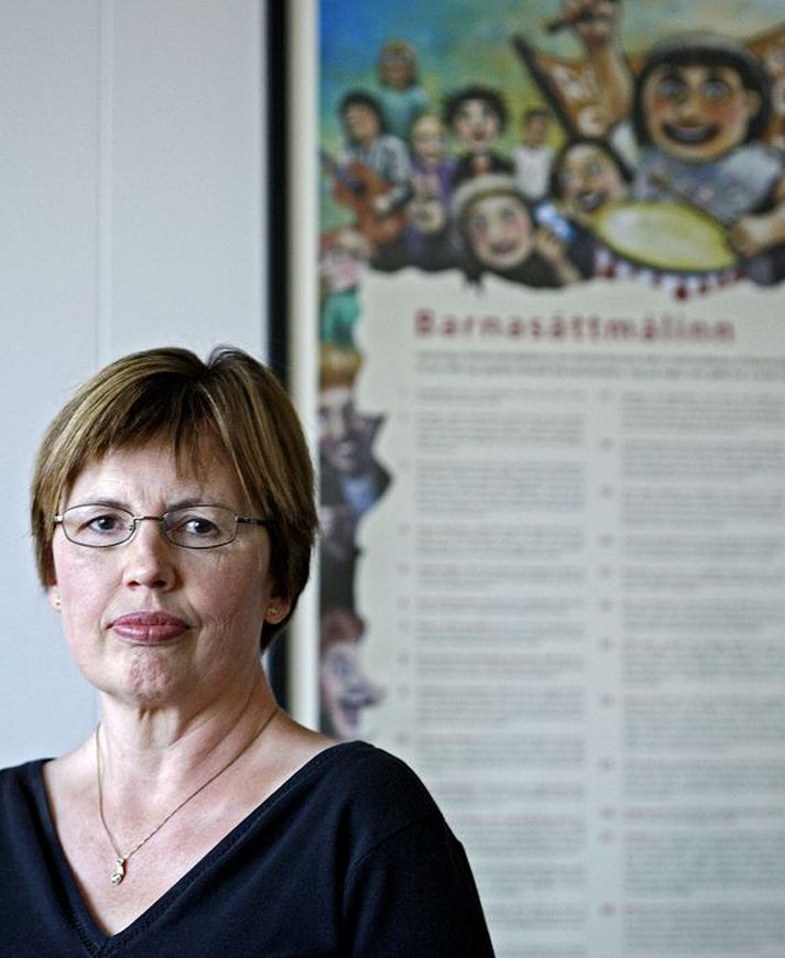 Petrína Ásgeirsdóttir, framkvæmdastjóri Samtakanna Barnaheill – Save the Children á Íslandi, segir að allar ábendingar um ólöglegt efni fari til embættis ríkislögreglustjóra.fréttablaðið/valli