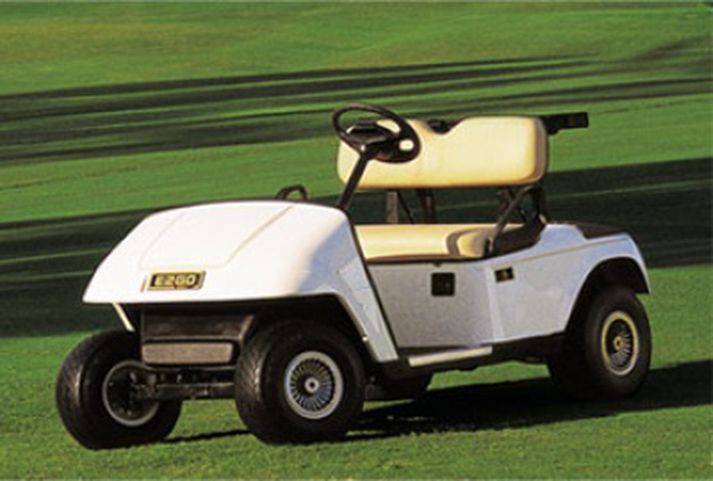 Golfbílar geta verið vandmeðfarin tryllitæki.