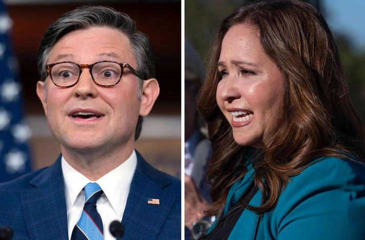 Mike Johnson og Adelita Grijalva.