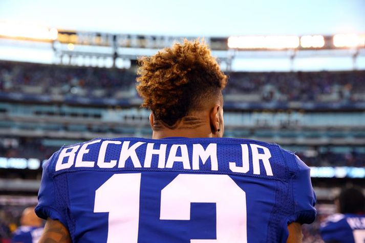 Odell Beckham er afskaplega vinsæll og veit af því.