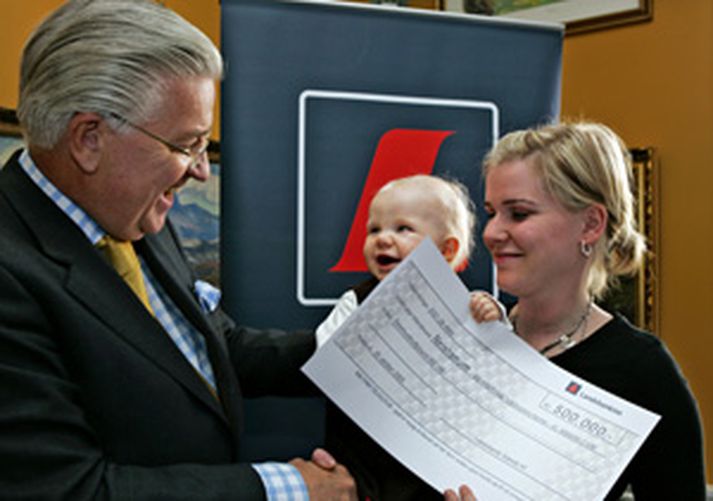 Björgólfur Guðmundsson var í fararbroddi þegar Styrktarsjóðurinn gerði samning við Landsbankann árið 2005.