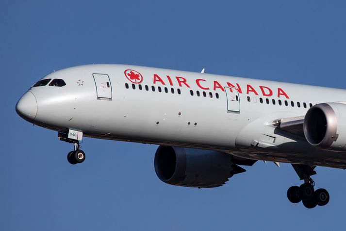 Vél Air Canada, ólíklega sú sem Adams mátti dvelja í.