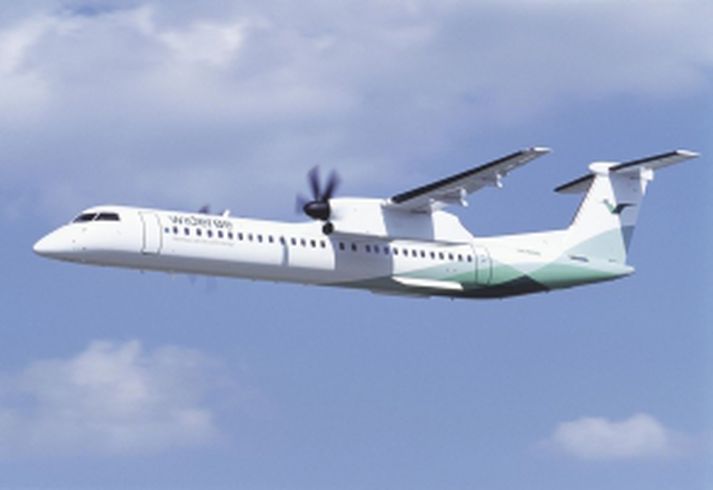 Dash 8-400 vél Wideröe.