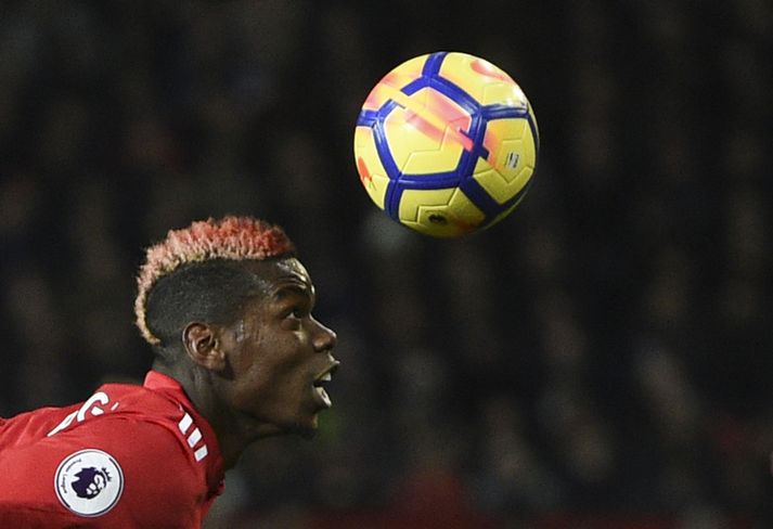 Paul Pogba kom aftur inn í lið Manchester United.