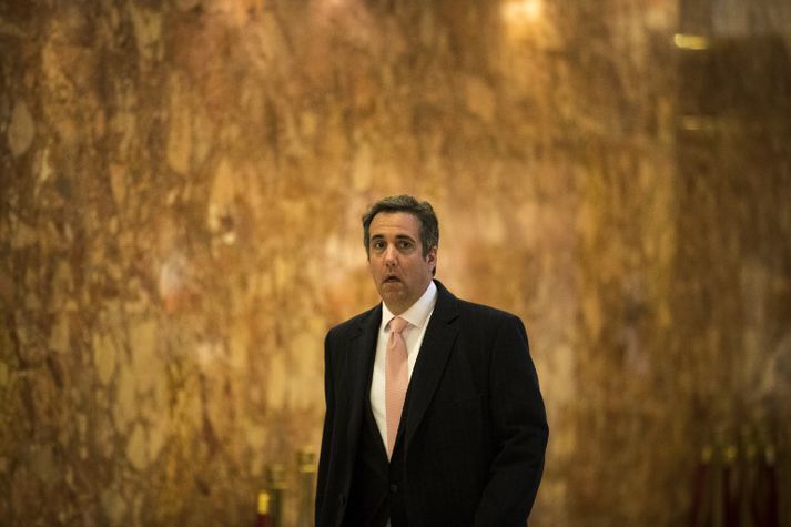 Cohen hefur verið lögmaður Trump um árabil. Hann hefur verið lýst sem reddara fyrir auðkýfinginn.