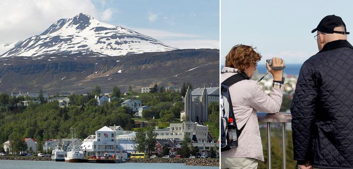 Ferðamennirnir mynduðu slysstaðinn hátt og lágt. Myndin tengist fréttinni ekki beint.