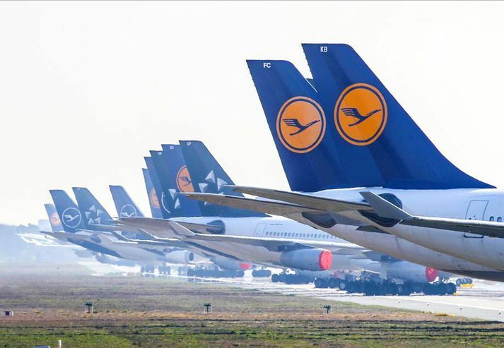 Á næsta ári mun Lufthansa leggja sérstakt umhverfisgjald á alla selda flugmiða innan Evrópu.