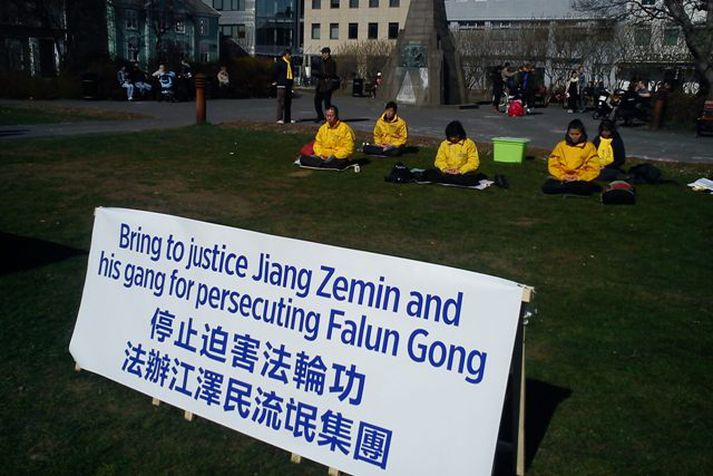 Falun Gong á Austurvelli