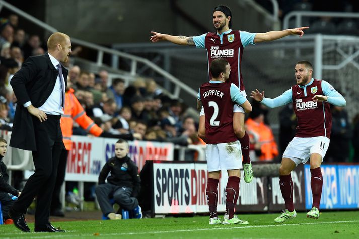 George Boyd fagnar jöfnunarmarki sínu.