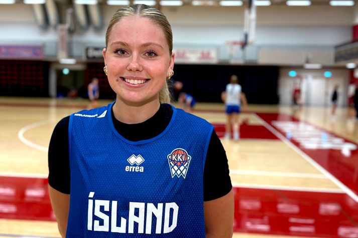Emma Grace mun spila sína fyrstu A-landsleiki gegn Portúgal um helgina.