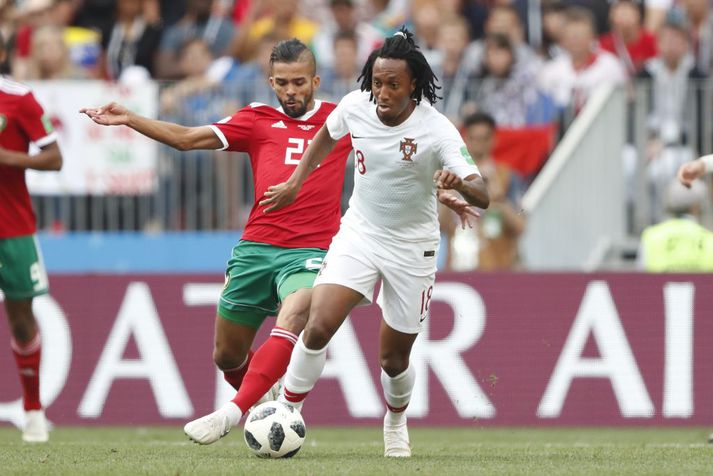 Gelson Martins lék með Portúgal á HM í Rússlandi