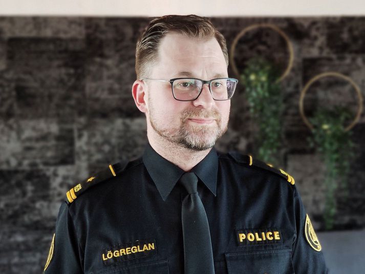 Einar Guðberg Jónsson, lögreglufulltrúi hjá lögreglunni á höfuðborgarsvæðinu.