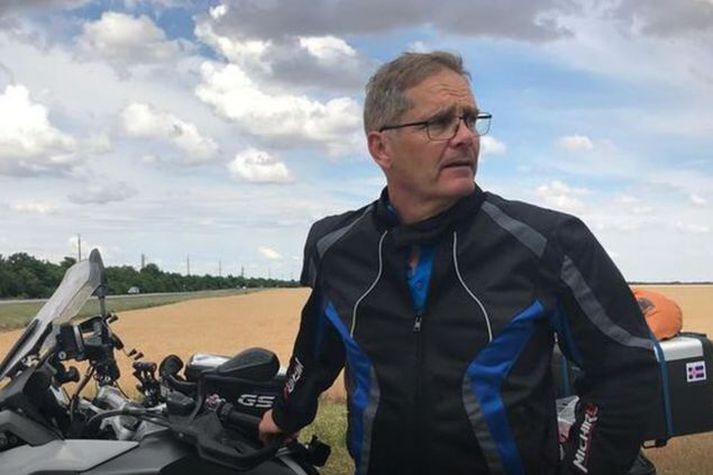 Kristján ferðaðist í kringum jörðina á mótorhjóli árin 2014 og 15 en þá voru einungis tvö ár síðan hann settist í fyrsta sinn á mótorhjól. 