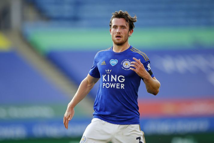 Þótt Ben Chilwell sé búinn að skipta um lið heldur hann áfram að spila í bláu.