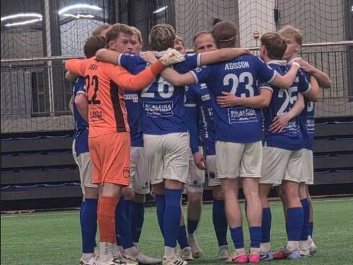 Framarar fengu bara eitt stig í Egilshöllinni í kvöld.