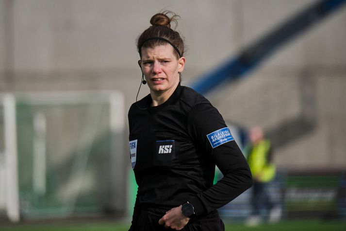 Bríet Bragadóttir kemur að tveimur leikjum í forkeppni Meistaradeildar Evrópu, fyrst sem varadómari og svo sem aðaldómari.