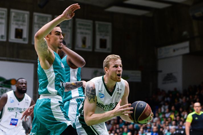 Haukur Helgi Pálsson í leik með Nanterre.