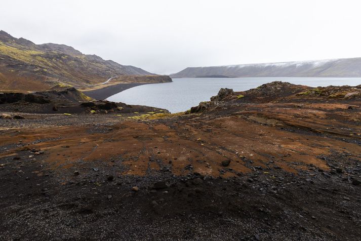 Upptök jarðskjálftanna voru við suðausturenda Kleifarvatns.