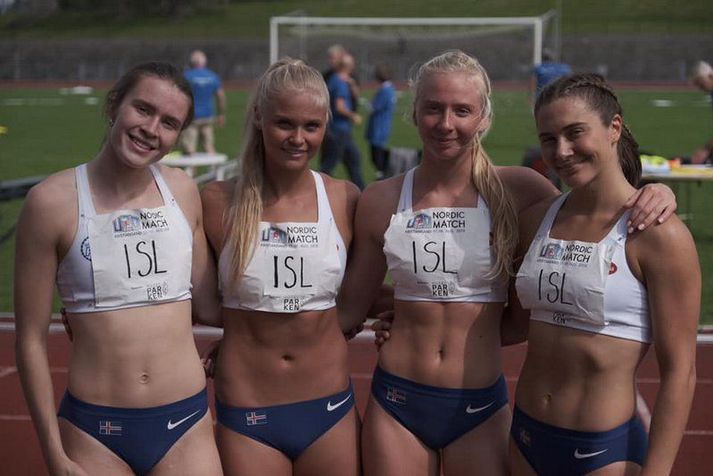 Boðhlaupssveit Íslands sem varð Norðurlandameistari á NM U20 í 4x400m boðhlaupi.  Guðbjörg Jóna Bjarnadóttir, Þórdís Eva Steinsdóttir, Ingibjörg Sigurðardóttir og Katla Rut Robertsdóttir Kluvers.