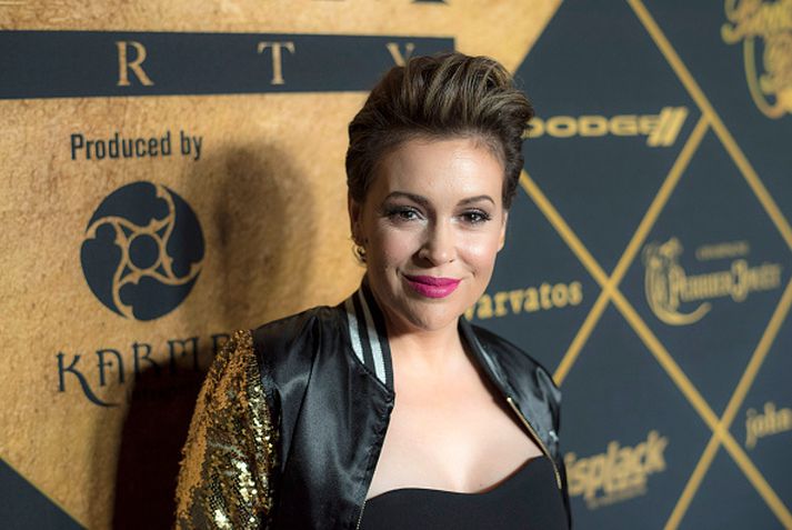 Alyssa Milano hefur verið framarlega í #MeToo-baráttunni.