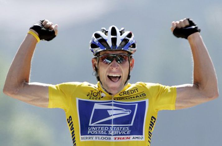 Lance Armstrong ætlar að segja skilið við bjórinn um stundarkorn og hjóla svolítið. Mynd/ Reuters.
