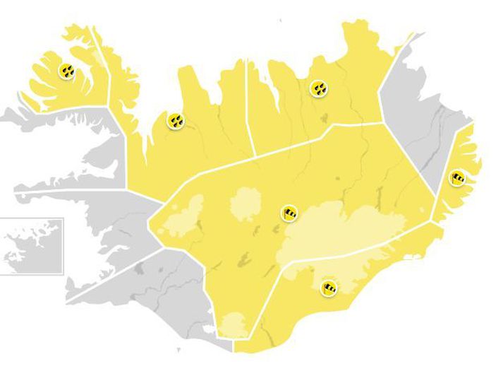 Þó það sé leiðindaveður mega Íslendingar búast við aðeins betra veðri í næstu viku þegar norðanskotinu lýkur. 