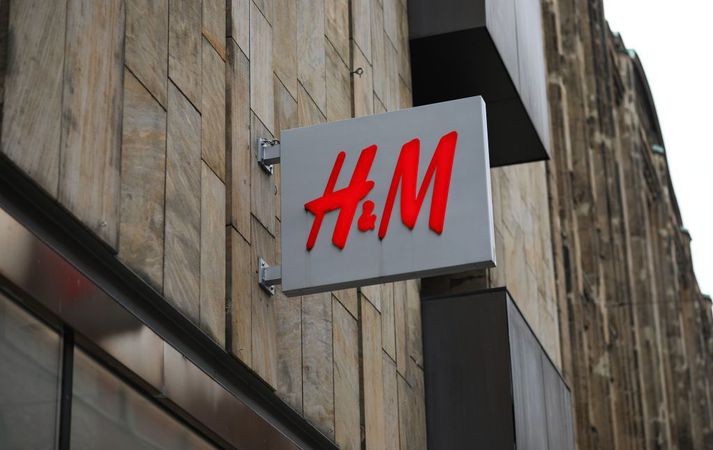 H&M-verslun í Hamborg í Þýskalandi.