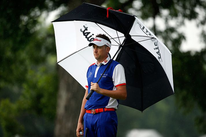 Ian Poulter á þriðja hring.