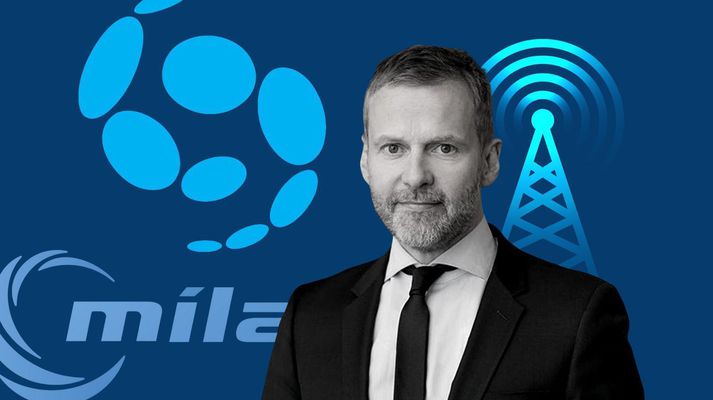 Orri Hauksson, forstjóri Símans, segist „afskaplega ánægður“ með að söluferlið hafi loksins klárast.