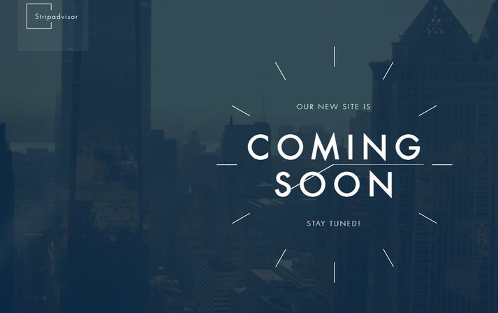 Á heimasíðu stripadvisor segir að síðan eigi að opna fljótlega. 