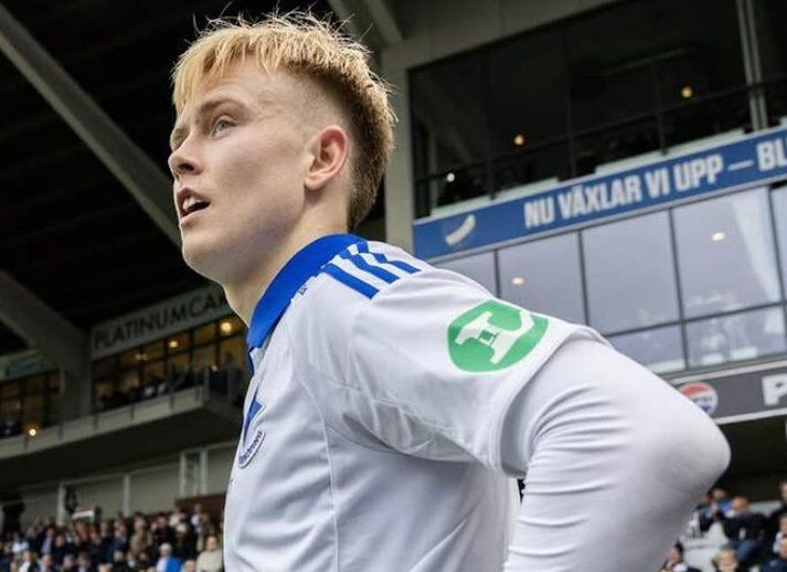 Ísak Andri Sigurgeirsson bjó til tvö mörk fyrir sitt lið í dag.