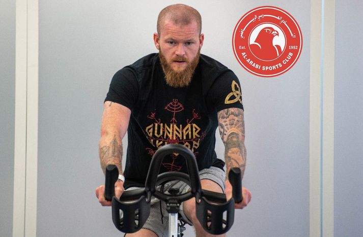 Aron Einar væri vígalegur MMA-kappi.