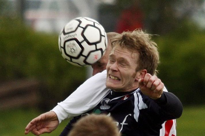 Guðjón Árni í leik með Keflavík.