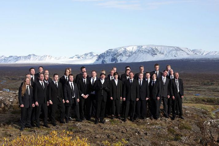 Fjallabræður í væntanlegri kreppumynd Gunnars Sigurðssonar.
mynd/Gretar Þór Sæþórsson