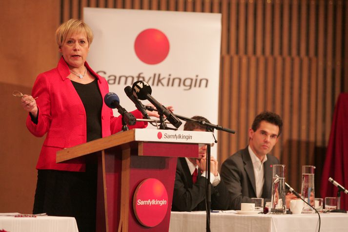 Ingibjörg Sólrún Gísladóttir, formaður Samfylkingarinnar.