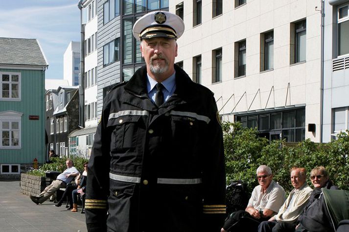 Geir Jón Þórisson yfirlögregluþjónn segir að lögreglan vinni eftir öllum vísbendingum til að finna mennina. Mynd/ Rósa.