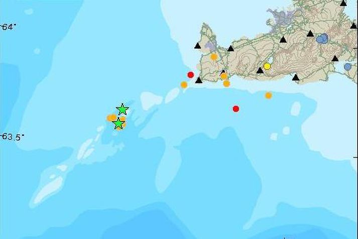 Mynd tekin af heimasíðu Veðurstofunnar.