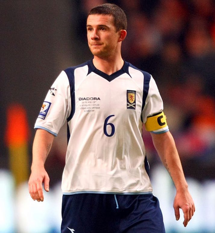Barry Ferguson, fyrrum fyrirliði skoska landsliðsins.