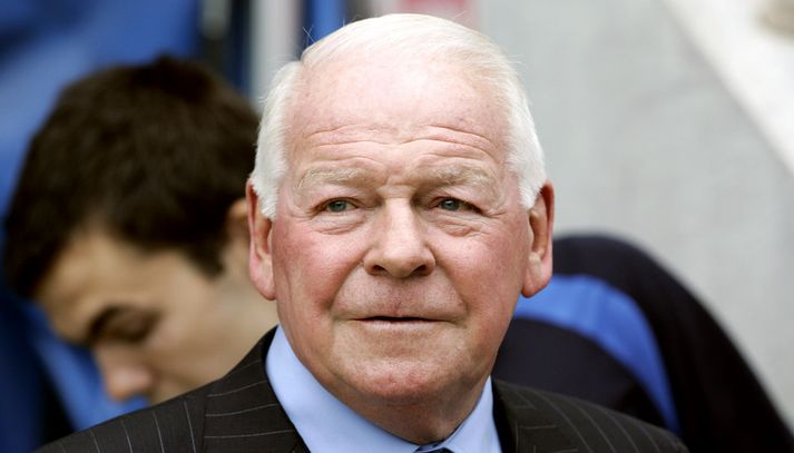 Dave Whelan, hinn skrautlegi stjórnarformaður Wigan.