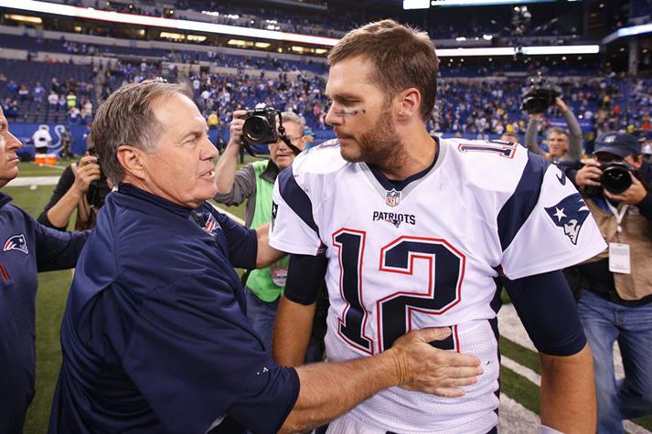 Brady og Belichick.