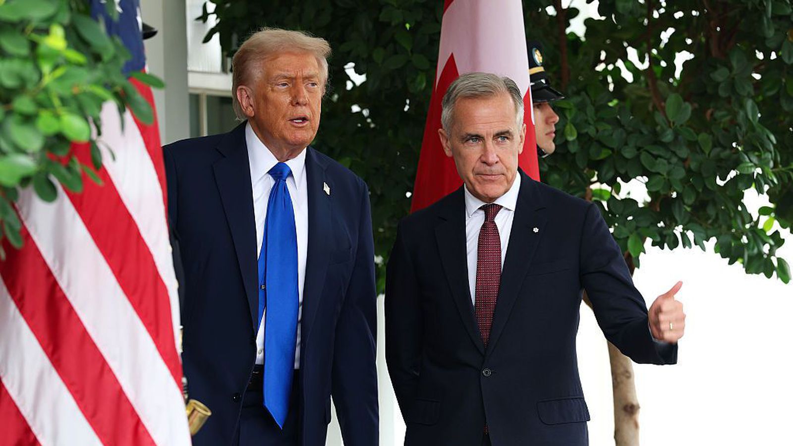 Trump fer í fýlu og dregur boð sitt til Carney til baka