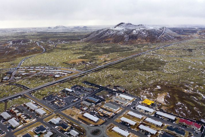 Reglulega hefur jörð nötrað við Grindavík. 