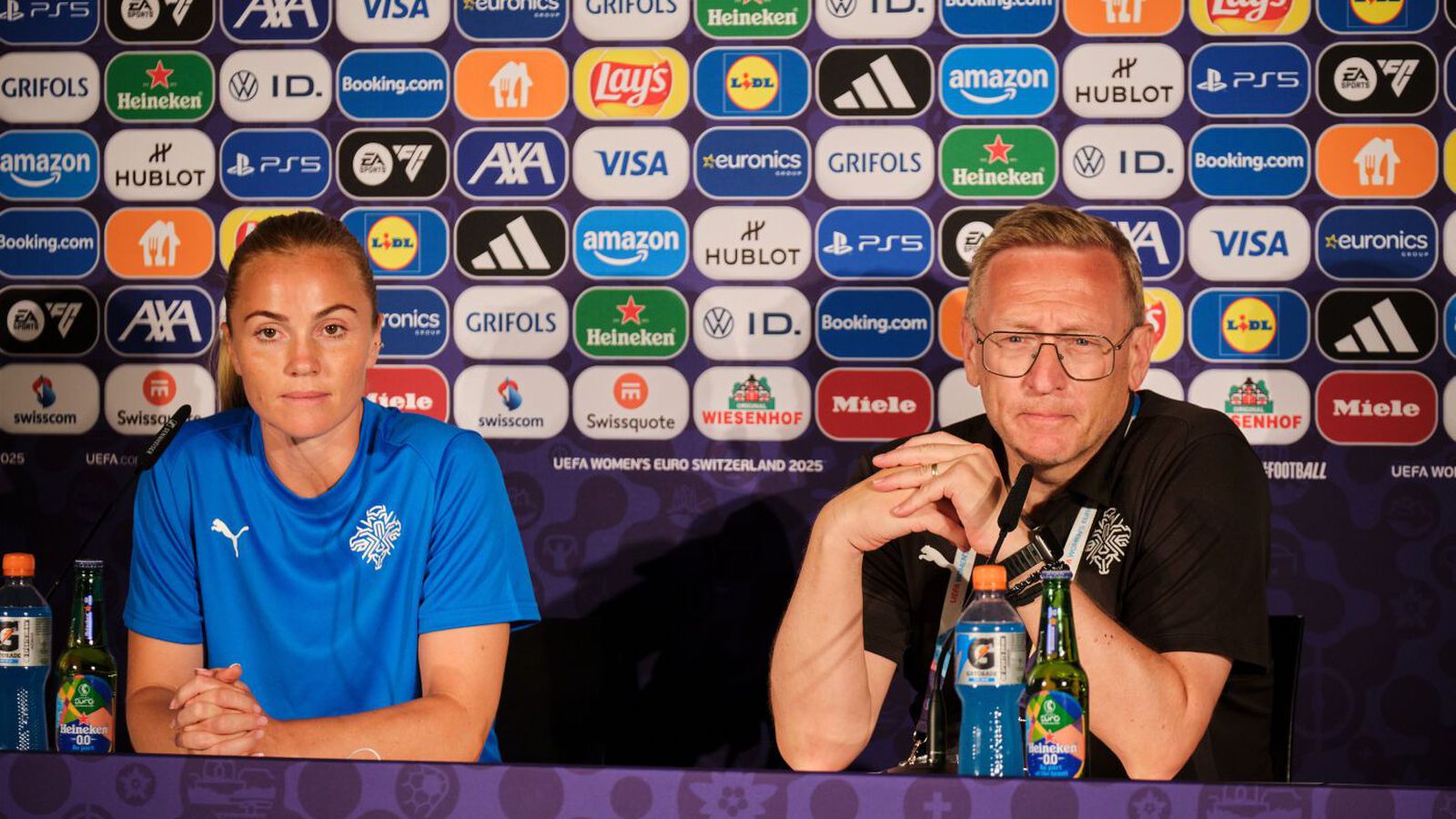 Bein út­sending: Þor­steinn og Glódís sitja fyrir svörum