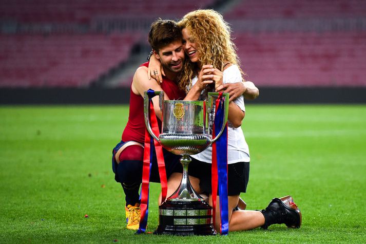 Gerard Piqué og Shakira.