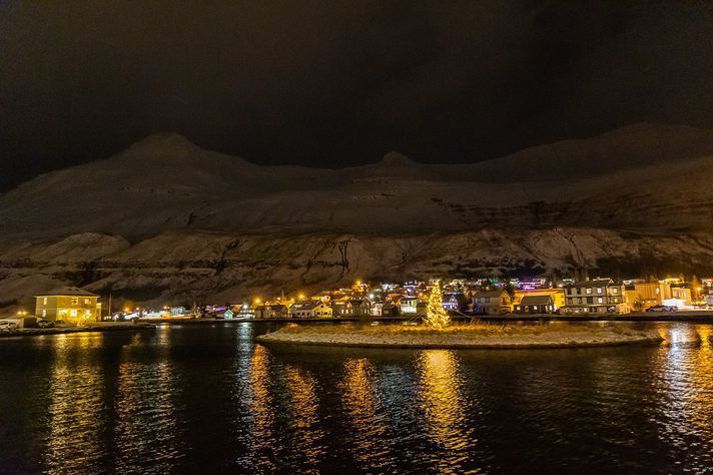 Gul viðvörun verður á Seyðisfirði, sem og öðrum stöðum á Austfjörðum, í fyrramálið.