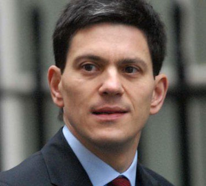 David Miliband, utanríkisráðherra Bretlands.
