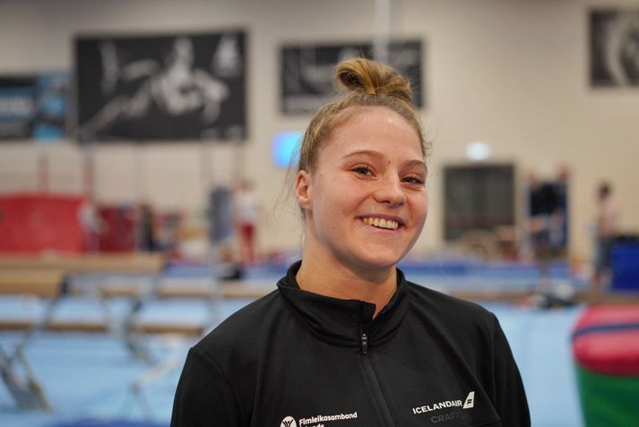 Landsliðskonan Thelma Aðalsteinsdóttir, fjórfaldur Norður-Evrópumeistari á síðasta ári.  