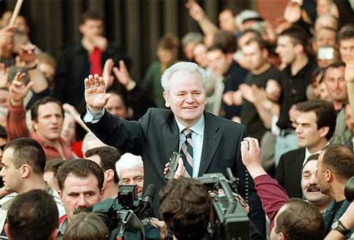 Slobodan Milosevic.