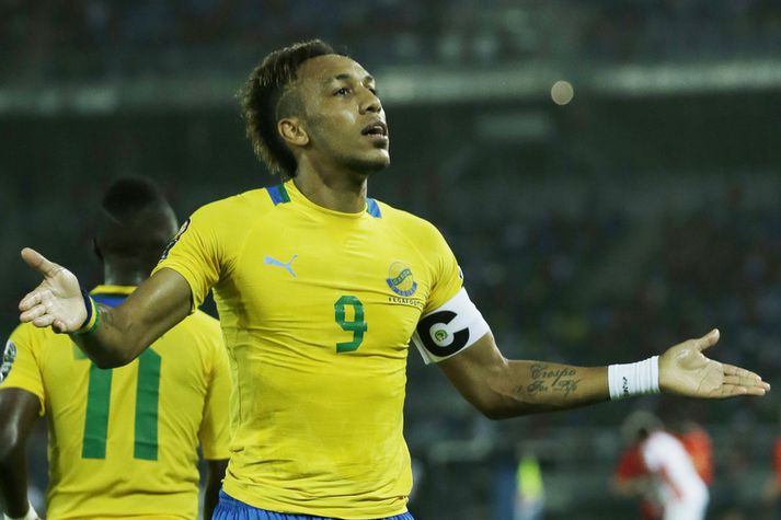 Pierre-Emerick Aubameyang hjá Gabon.